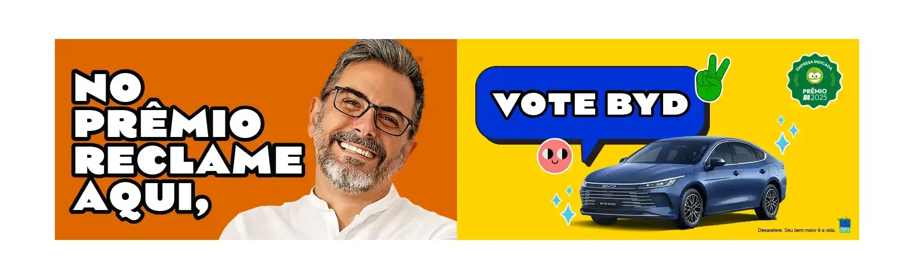 BYD Votação no Reclame Aqui